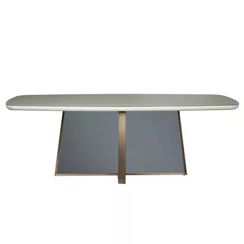 Кухонный стол Garda Decor 58DB-DT19263 (Золото/Серый)