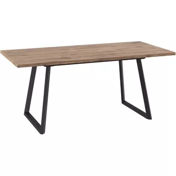 Кухонный стол МАМАДОМА Лофт (Металл,ЛДСП/Черный) 101512