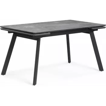 Кухонный стол Норман Notta (Металл,Керамика/Серый,Черный) арт.612198