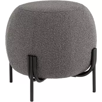Пуф Флик букле тёмно-серый УТ000036756 Stool Group