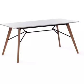 Кухонный стол Tetchair RUSTO (МДФ,Металл/Белый)