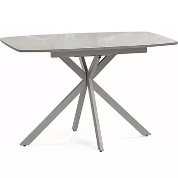 Кухонный стол Woodville Тамаса 120(150)х70х76 латте / капучино (Стекло) арт.584297