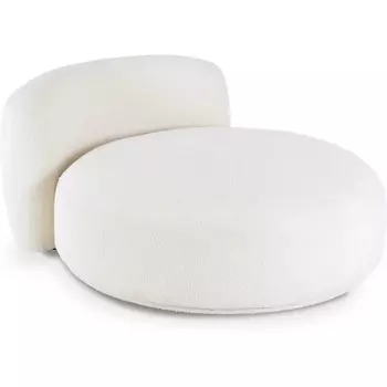 Кушетка Fabro ОГОГО (арт.863306), (Ткань,Букле/Белый) ОГОГО Обстановочка!