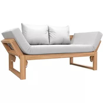 Кушетка Форли (экокожа белая) Лига Диванов 112623