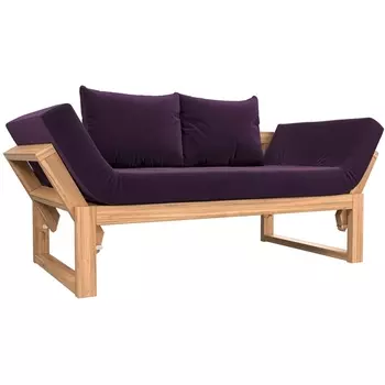 Кушетка Форли (велюр фиолетовый) Лига Диванов 112606