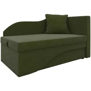 Кушетка Гармония правый (микровельвет зеленый) Лига Диванов 28140