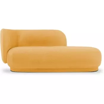 Кушетка Lucca левая ОГОГО (арт.815510), (Искусственный мех/Оранжевый) ОГОГО Обстановочка!