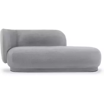 Кушетка Lucca левая ОГОГО (арт.815512), (Искусственный мех/Светло-серый) ОГОГО Обстановочка!