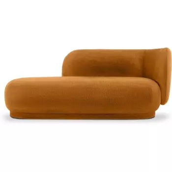 Кушетка Lucca правая ОГОГО (арт.815541), (Искусственный мех/Коричневый) ОГОГО Обстановочка!