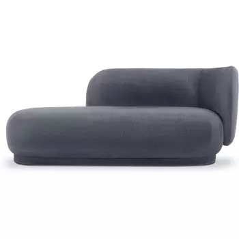 Кушетка Lucca правая ОГОГО (арт.815545), (Искусственный мех/Серый) ОГОГО Обстановочка!