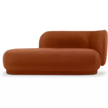 Кушетка Lucca правая ОГОГО (арт.815551), (Искусственный мех/Терракотовый) ОГОГО Обстановочка!