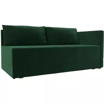 Кушетка Никас правая (Велюр/Зеленый) Лига Диванов 118394