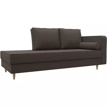 Кушетка Прайм правая Лига Диванов (Рогожка) арт.125321