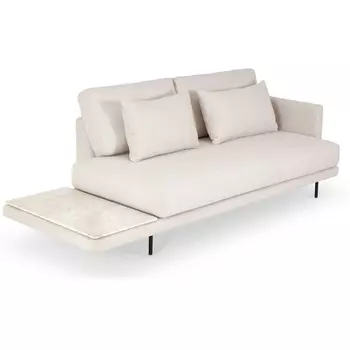 Кушетка Ricadi ОГОГО (арт.787109), (Ткань/Бежевый) ОГОГО Обстановочка!