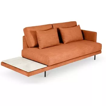 Кушетка Ricadi ОГОГО (арт.787112), (Ткань/Оранжевый) ОГОГО Обстановочка!