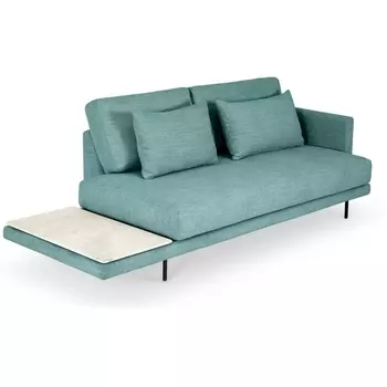 Кушетка Ricadi ОГОГО (арт.787115), (Ткань/Голубой) ОГОГО Обстановочка!