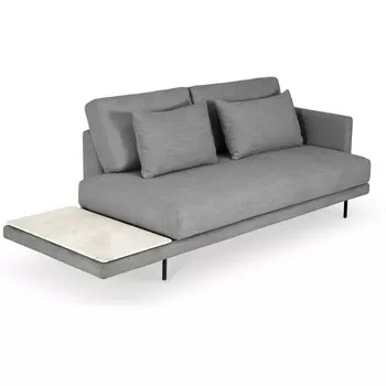 Кушетка Ricadi ОГОГО (арт.787117), (Ткань/Серый) ОГОГО Обстановочка!