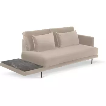 Кушетка Ricadi ОГОГО (арт.809972), (Ткань/Серый,Бежевый) ОГОГО Обстановочка!