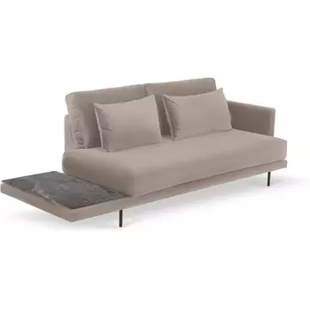 Кушетка Ricadi ОГОГО (арт.809977), (Ткань/Серый,Бежевый) ОГОГО Обстановочка!