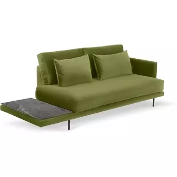 Кушетка Ricadi ОГОГО (арт.809978), (Ткань/Серый,Зеленый) ОГОГО Обстановочка!