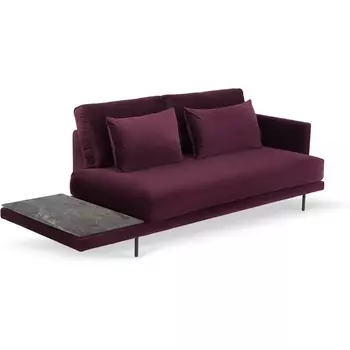 Кушетка Ricadi ОГОГО (арт.809981), (Ткань/Серый,Фиолетовый) ОГОГО Обстановочка!