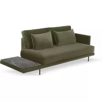 Кушетка Ricadi ОГОГО (арт.809983), (Ткань/Серый,Зеленый) ОГОГО Обстановочка!