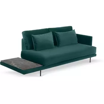 Кушетка Ricadi ОГОГО (арт.809986), (Ткань/Серый,Бирюзовый) ОГОГО Обстановочка!