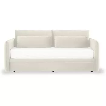 Кушетка Vicari ОГОГО (арт.815001), (Ткань/Белый) ОГОГО Обстановочка!