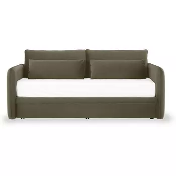 Кушетка Vicari ОГОГО (арт.815008), (Ткань/Коричневый) ОГОГО Обстановочка!