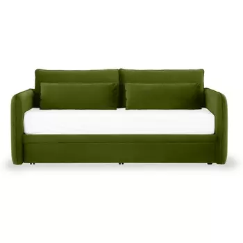 Кушетка Vicari ОГОГО (арт.815012), (Ткань/Зеленый) ОГОГО Обстановочка!