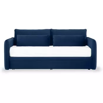 Кушетка Vicari ОГОГО (арт.815016), (Ткань/Синий) ОГОГО Обстановочка!
