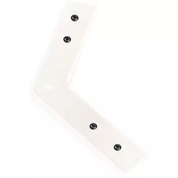 L-образный соединитель 120° для трекового шинопровода, белый Donolux SPACE-Track system 120 connector SPACE-Track system W