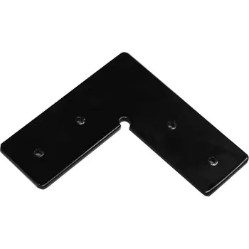 L-образный соединитель для магнитного шинопровода Donolux Magic track L connector DLMX BLACK