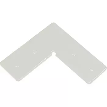L-образный соединитель для магнитного шинопровода Donolux Magic track L connector DLMX White