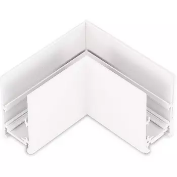 L-образный угол-соединитель для шинопровода Donolux SPACE-Track system L corner CW M