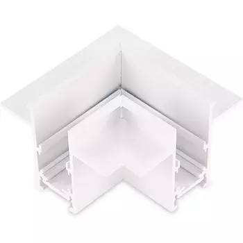 L-образный угол-соединитель для встраиваемого шинопровода Donolux SPACE-Track system L corner InW