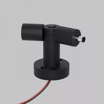 L - соединитель с изменяемым углом 70-220° настенно-потолочный монтаж, 24В с проводом Imex Thin & Smart IL.0060.4001-W-BK