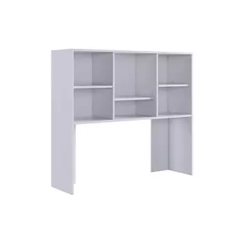 Лайт-2 Надстройка стола компьютерного 1200 Mebelson (ЛДСП/Белый) арт.NKL02S1.2.1477