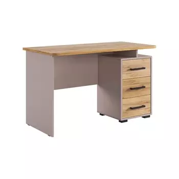 Лайт-2 Стол компьютерный 1200 Mebelson (ЛДСП/Дуб крафт золотой,Бежевый) арт.SKL2.1N02.3369