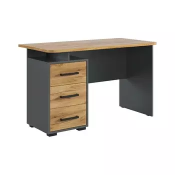 Лайт-2 Стол компьютерный 1200 Mebelson (ЛДСП/Дуб крафт золотой,Белый) арт.SKL2.1N02.2725