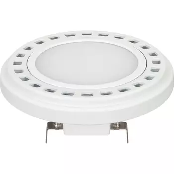 Лампа AR111-UNIT-G53-12W- Day4000 (WH, 120 deg, 12V) (Arlight, Металл) 025637
