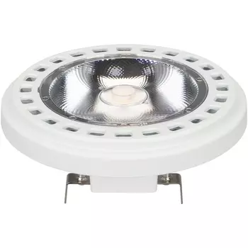 Лампа AR111-UNIT-G53-15W- Warm3000 (WH, 24 deg, 12V) (Arlight, Металл) 025640