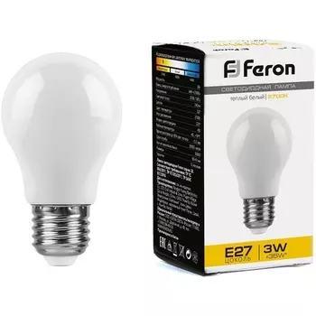 Лампа светодиодная Feron 38266 LB-375 E27 3W 2700K