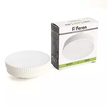 Лампа светодиодная Feron 41399 LB-3452, GX53 (таблетка) 10W 230V GX53 4000К