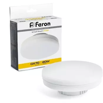 Лампа светодиодная Feron 48306 LB-473 GX70 20W 2700K
