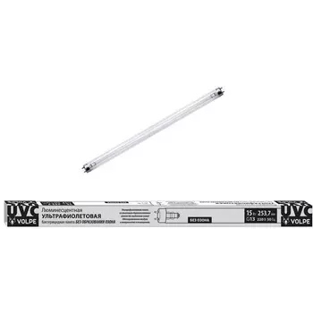 Лампа ультрафиолетовая бактерицидная Volpe EFL EFL-T8-15/UVCB/G13/CU/V