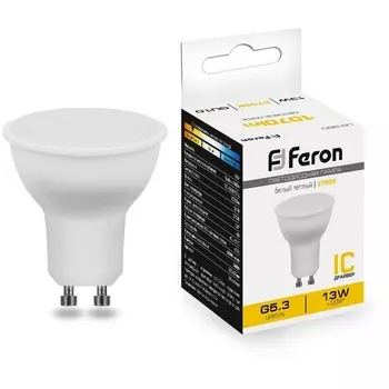Лампочка рефлекторная Feron 38191 LB-960 MR16 GU10 13W 2700K