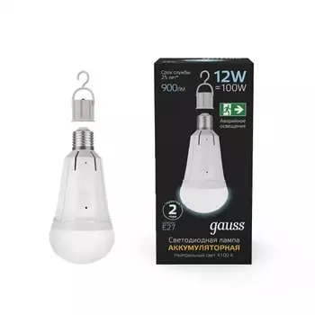 Лампочка светодиодная Gauss 102002212