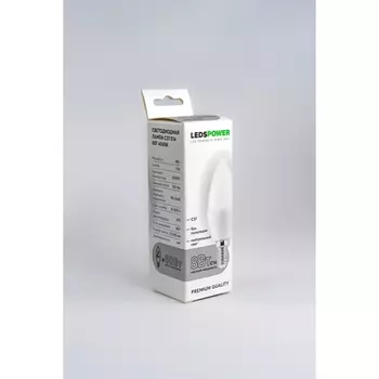 Лампочка светодиодная E14 8Вт 4000K LEDS POWER 006697 LEDS Power