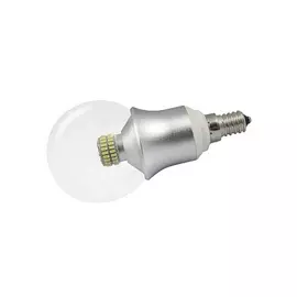 Светодиодная лампа E14 CR-DP-G60 6W Day White (ШАР) 015991 (Arlight)